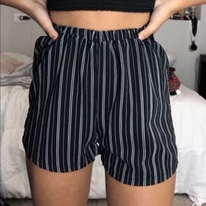 Striped shorts